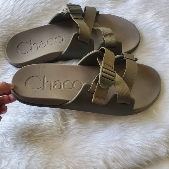 Chaco Mens Chillos Slides, Size 14 - Picture 1 of 6